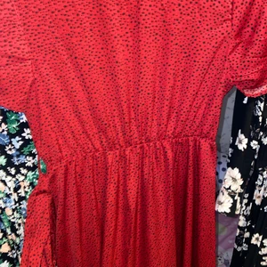 Klänning  - Lång klänning, aldrig haft på mig 