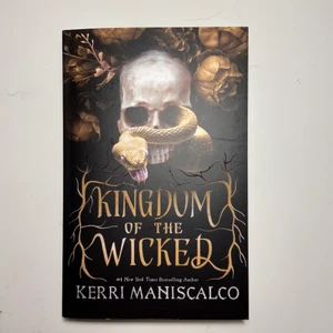 Engelsk bok - Kingdom of the wicked. 120kr. Helt ny i extremt bra skick.