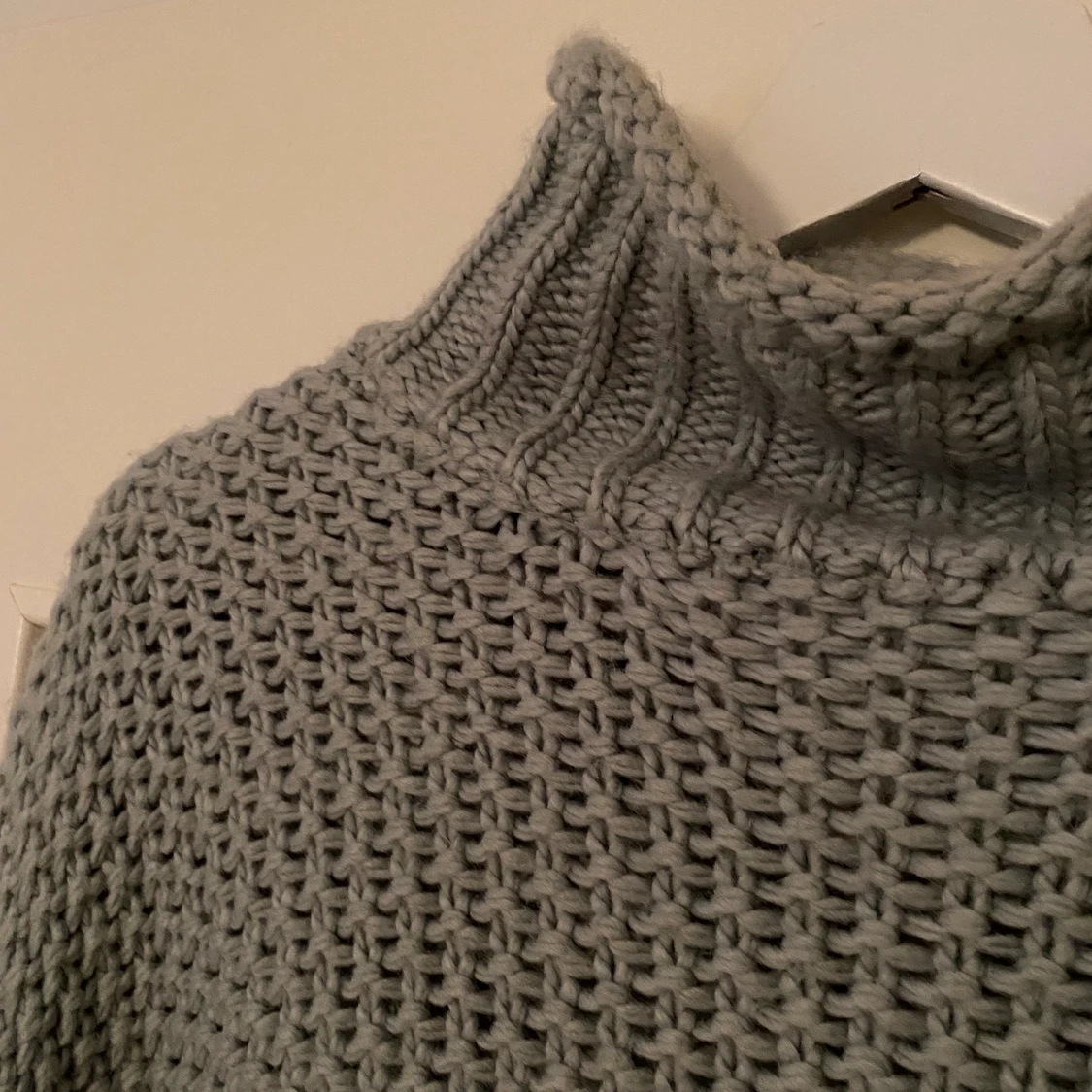 Oversized stickad polo H&M S - 90