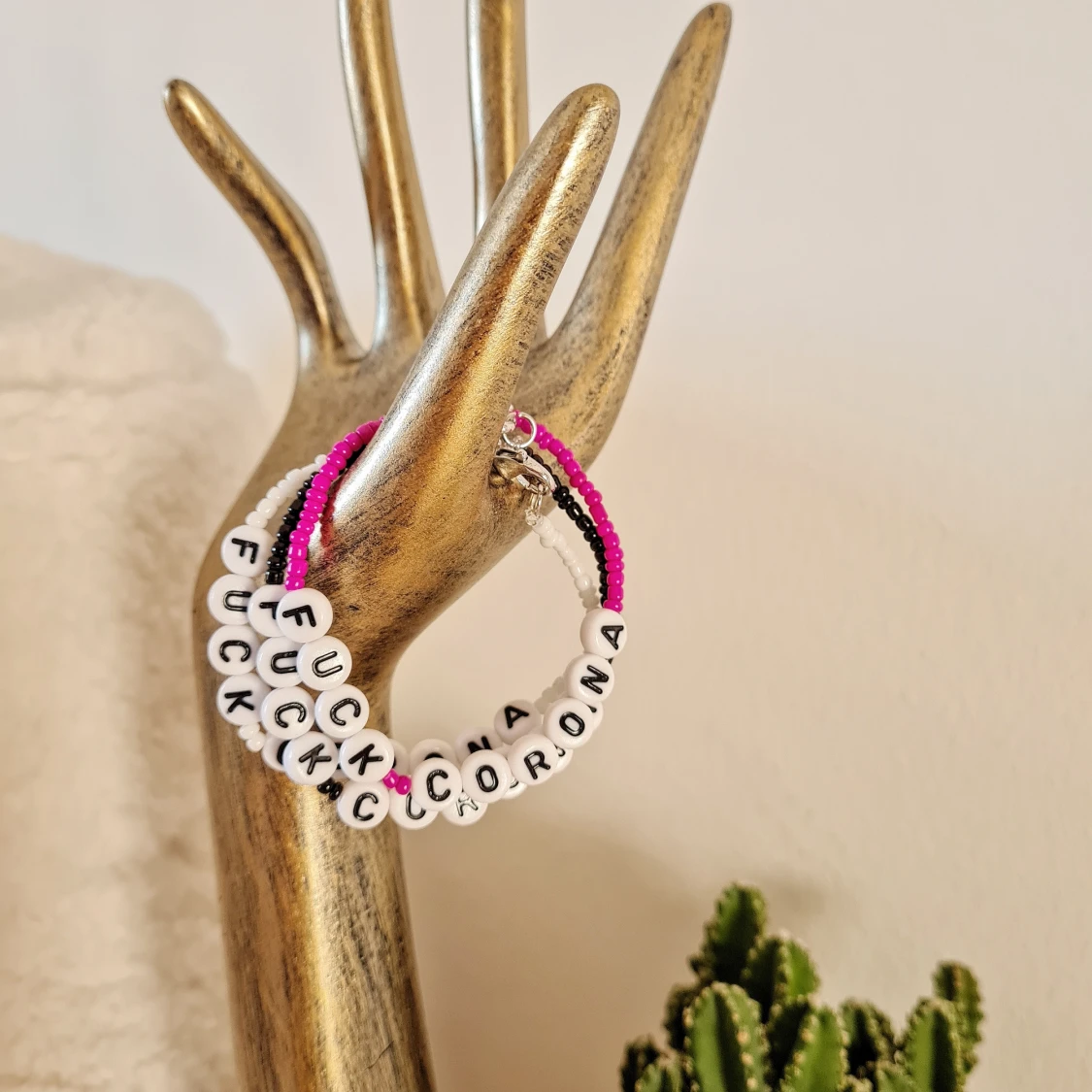 F*ck corona armband - 90