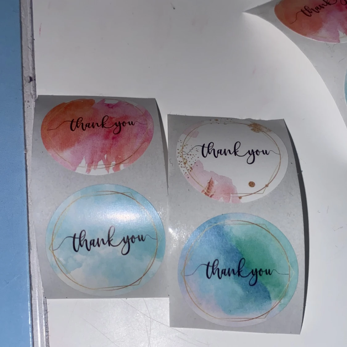 Thank you stickers - 91