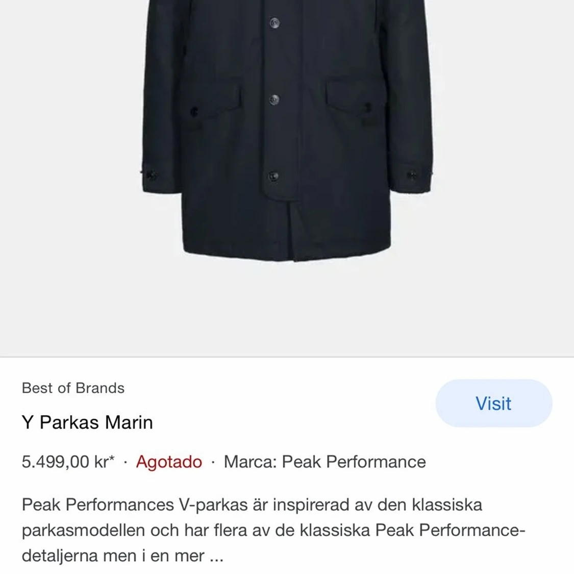 NY OANVÄND Peak performance XXL - 91