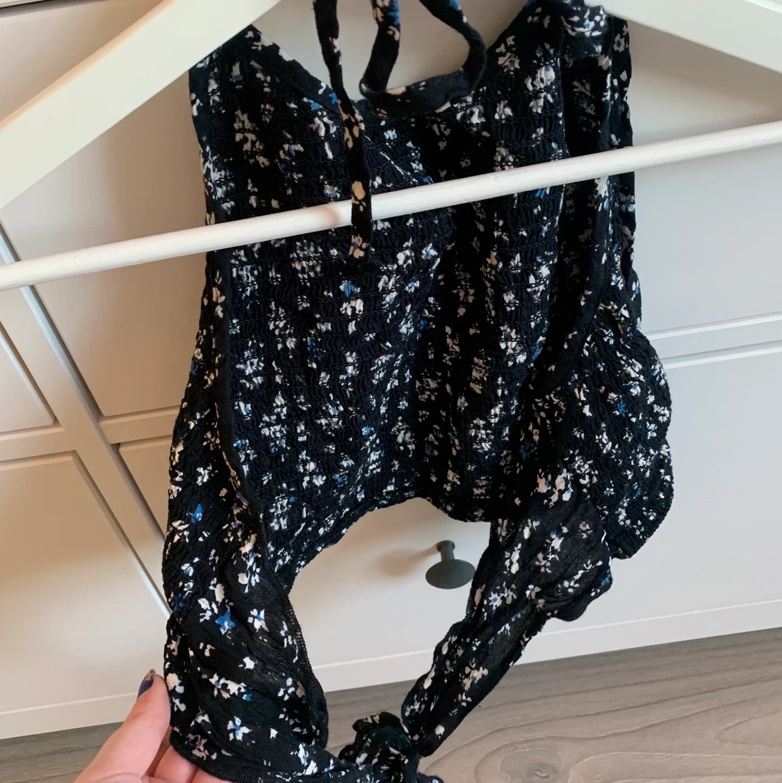 Topp med öppen rygg - 90