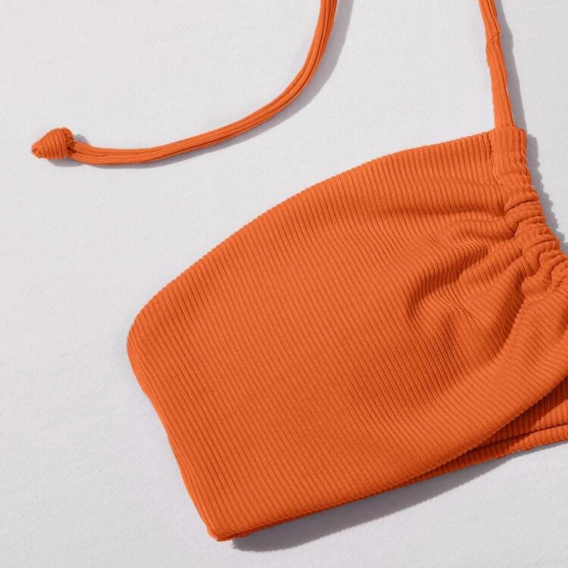 Orange bikini i strl S - 90