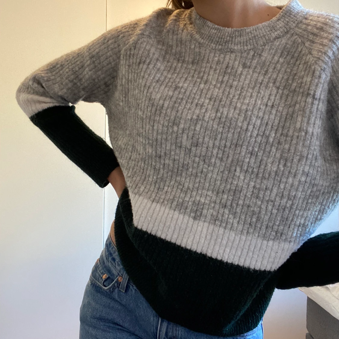 Stickad tröja Envii - 90