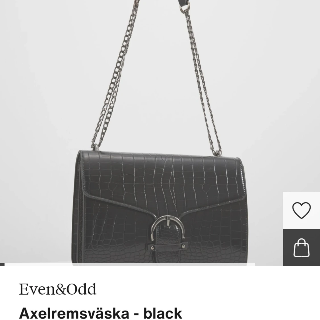 Axelremsväska med kedja!