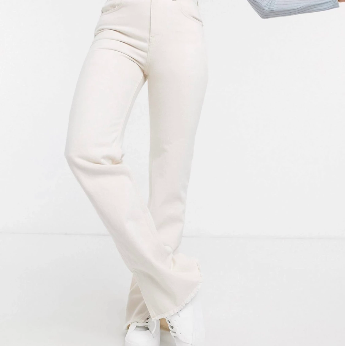 Jeans med slits - 90