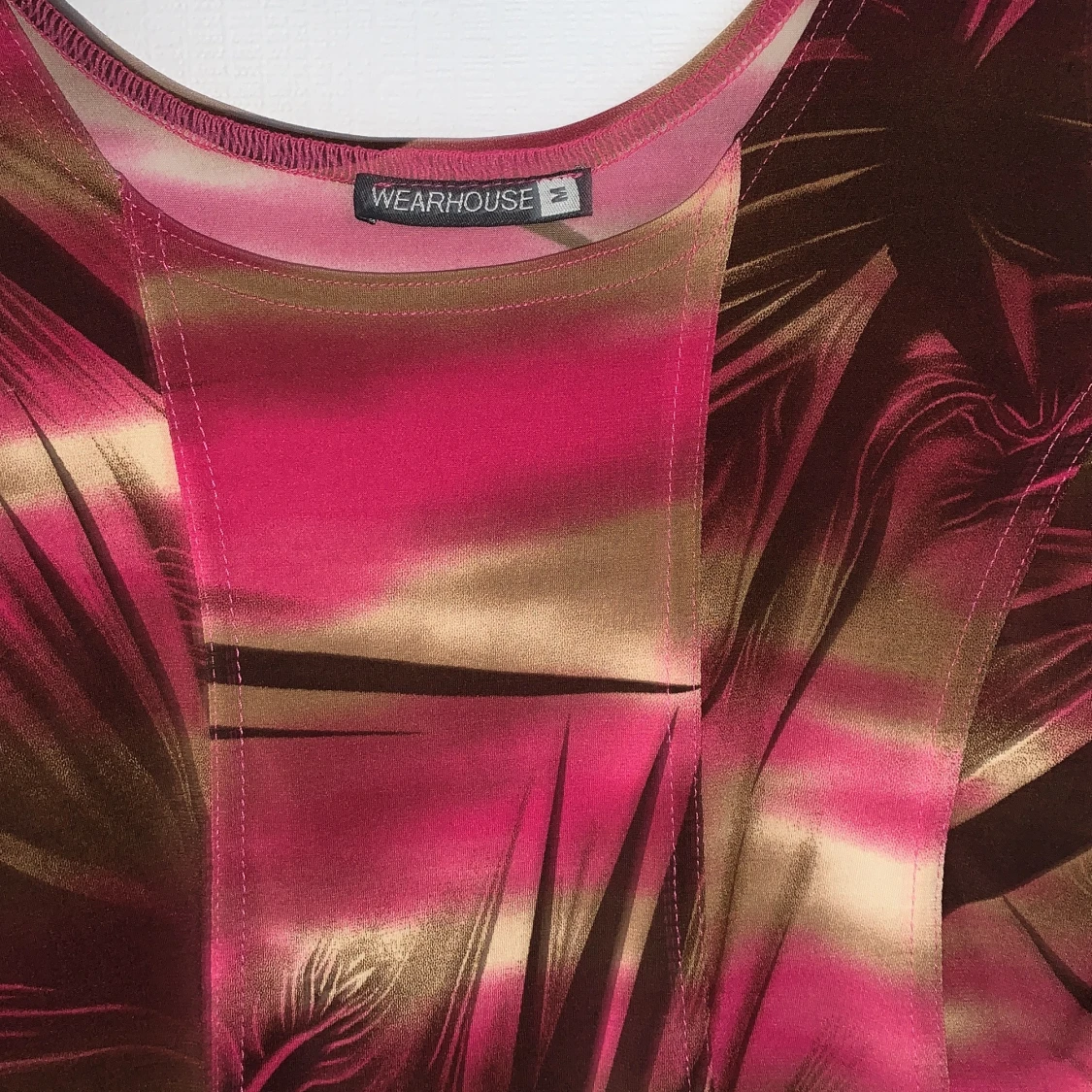 Brunrosa korsettopp - 91