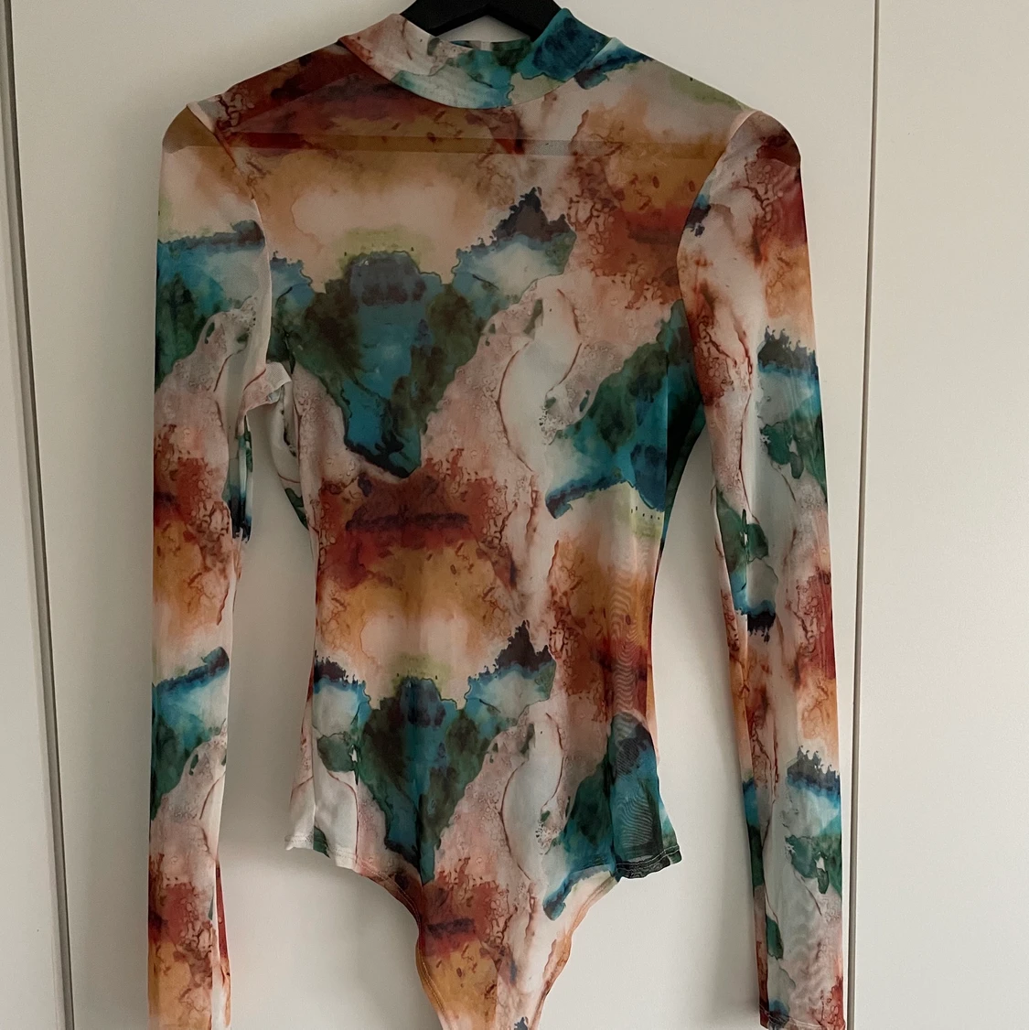 Mesh body, mönstrad - 90