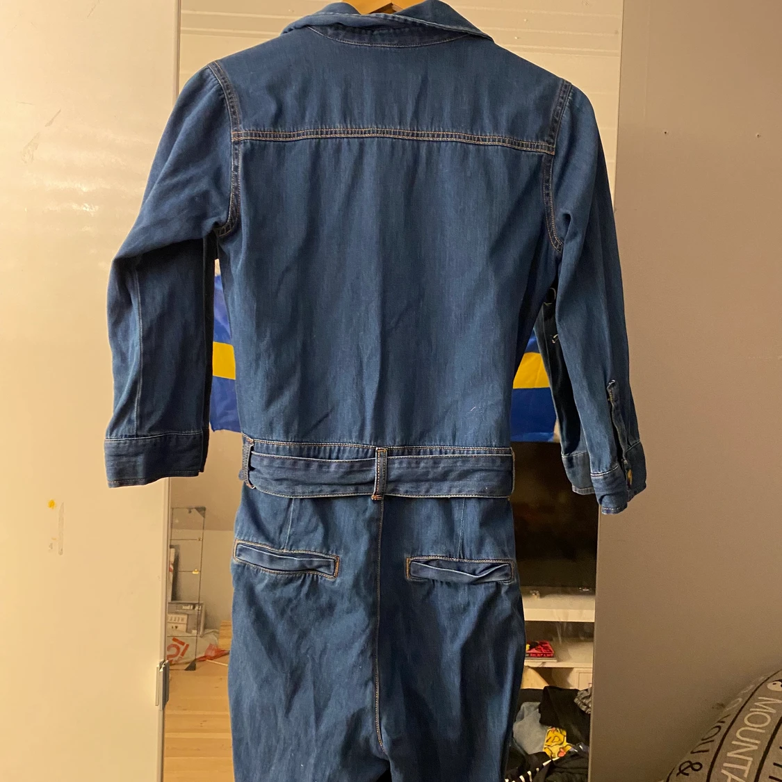 Jeansblå overall  - 91