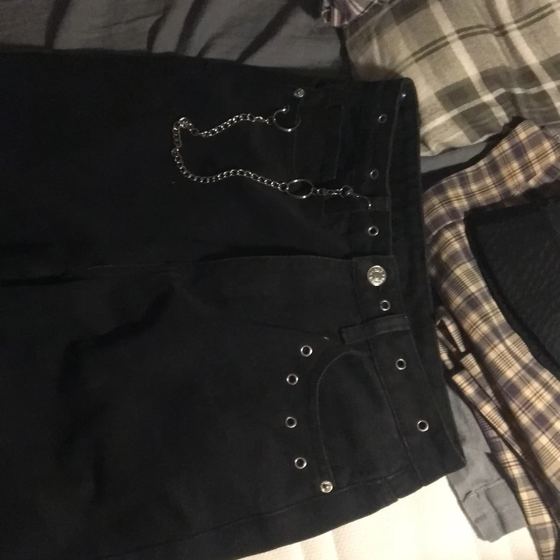 Ett par svarta Jeans från SHEIN. - 91