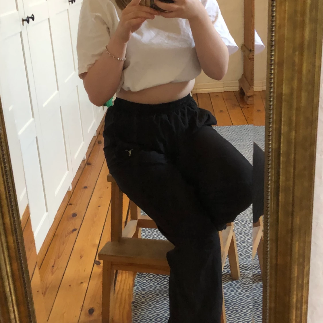 Pösiga vintage Puma byxor - 90