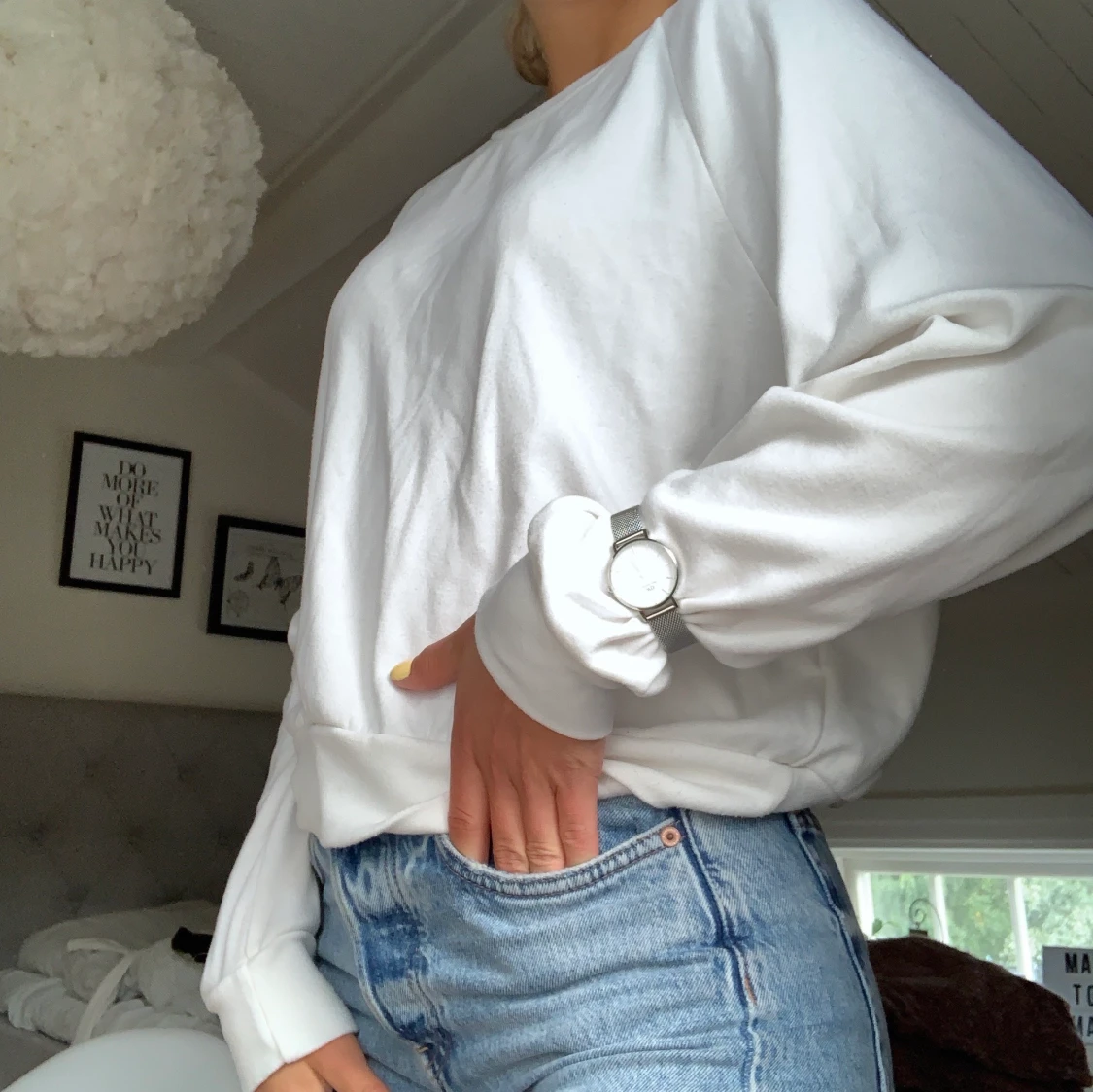 Vit oversized sweater