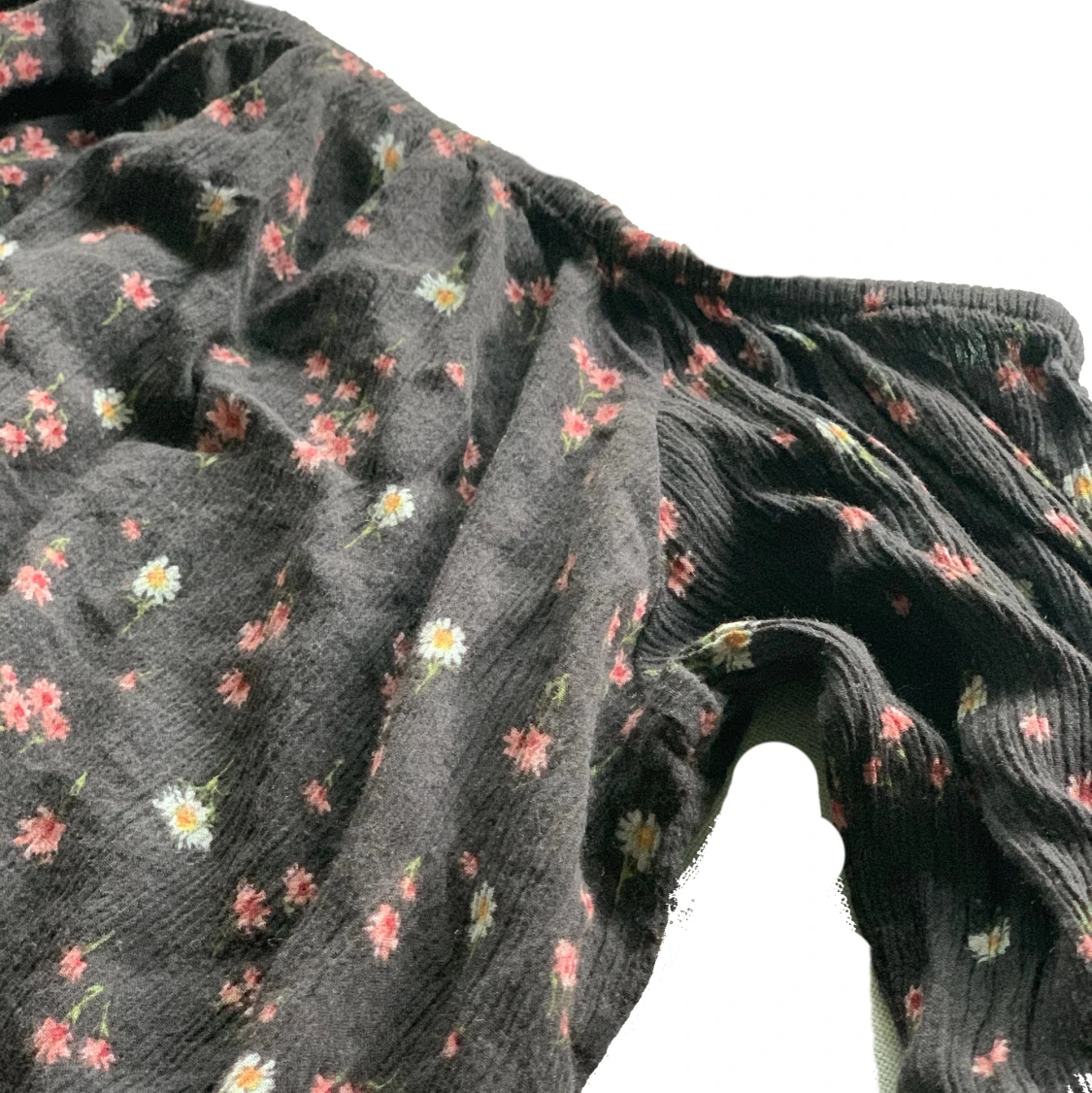 Blommig off-shoulder topp  - 91