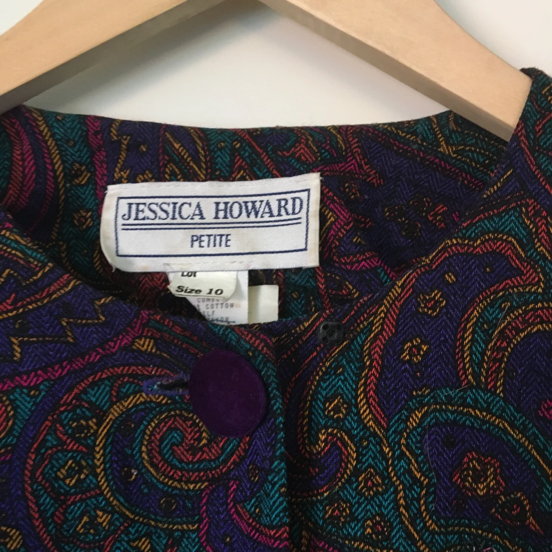 Mönstrad vintage kavaj - 91