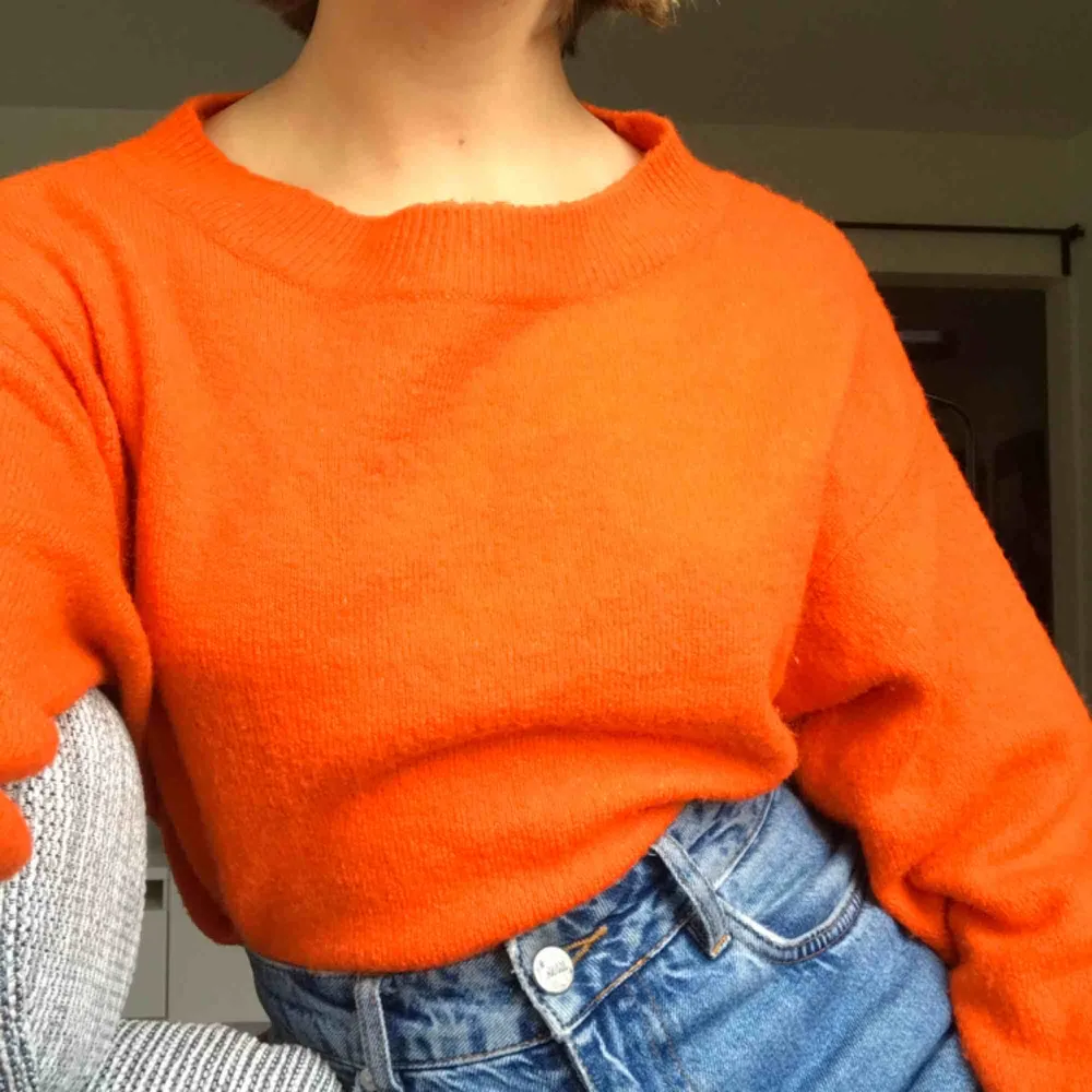 Orange tröja supermysig. Tröjor & Koftor.