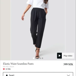 Kostymbyxor - Stretchiga kostymbyxor aldrig använda med prislappen kvar. Sköna och snygga!