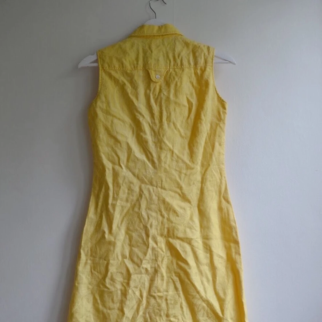 Gul söt klänning  - 91