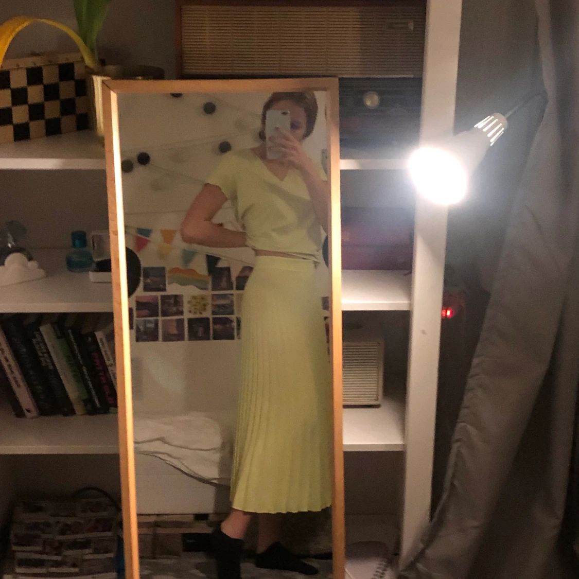 Friserad kjol med matchande t-shirt - 90