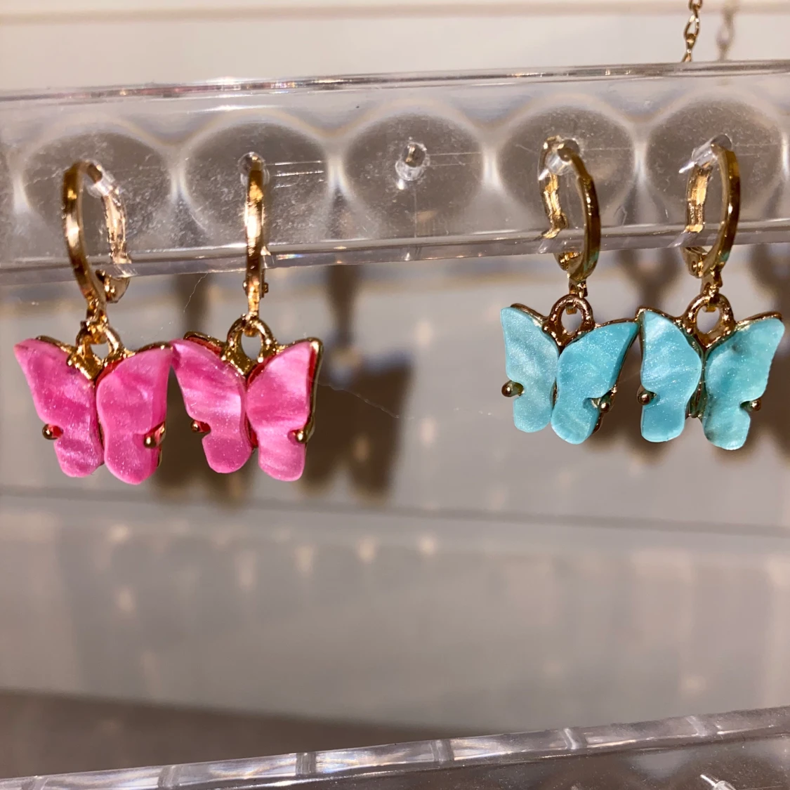 Fjäril örhängen+ halsband  - 90