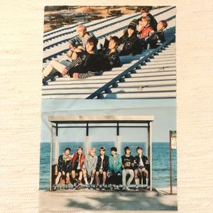 Bts affisch  - BTS affisch i tyg-material typ. (Båda bilderna hänger ihop). Frakt på 11kr🖤