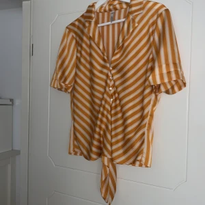 En glansig randig blus från Mango! - Supersöt blus från Mango! 