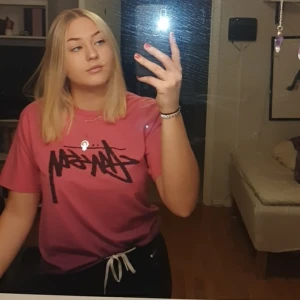 Stüssy T-shirt rosa🥰 - Fett cool t-shirt som sticker ut ur mängden, något croppad! Använd men i bra skick! 130kr exklusive frakt 