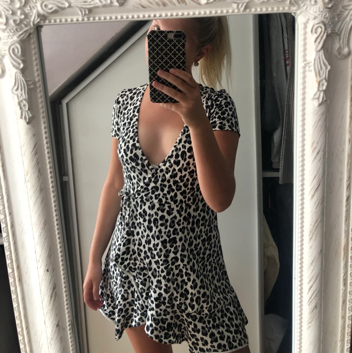 Leopard klänning💕💕 - 90
