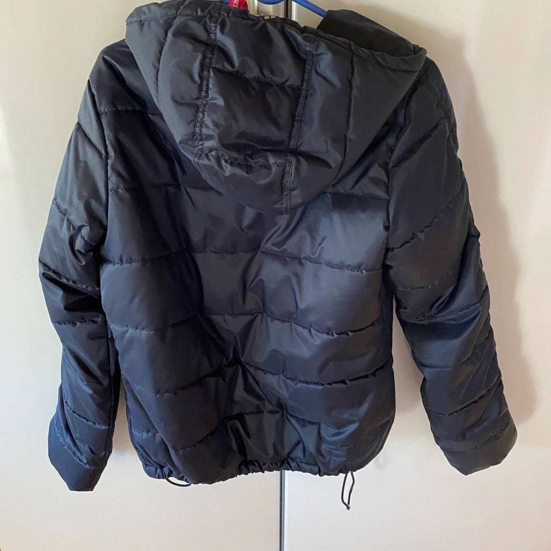 Marinblå vinterjacka - 90