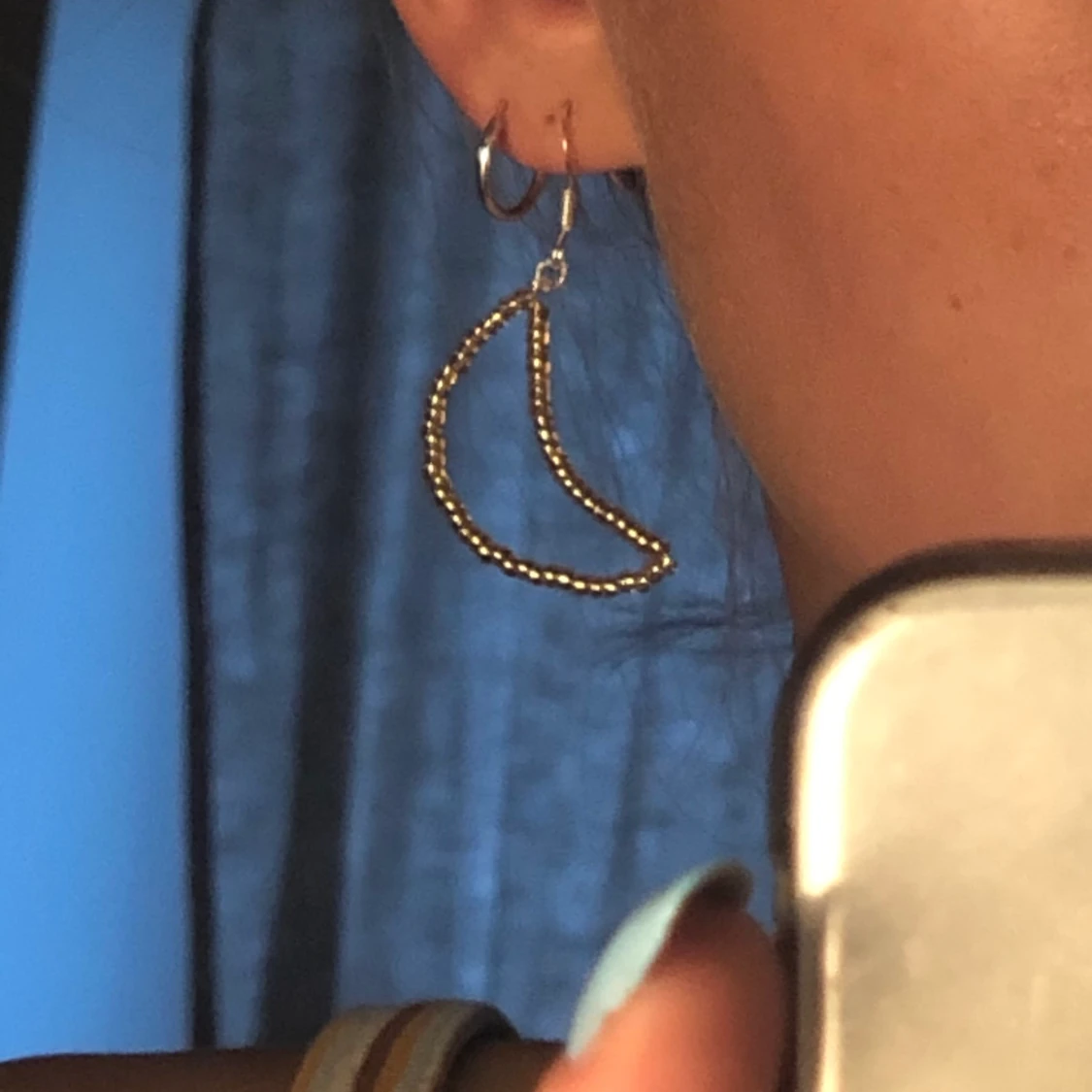 Handgjorda örhängen 🌙 - 90