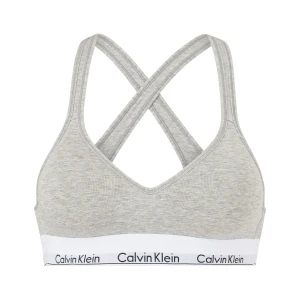 Calvin Klein bh - I stort sätt oanvänd Calvin Klein bh i grått. Nyskick och skulle säga att den är liten i storleken. Frakt tillkommer😊