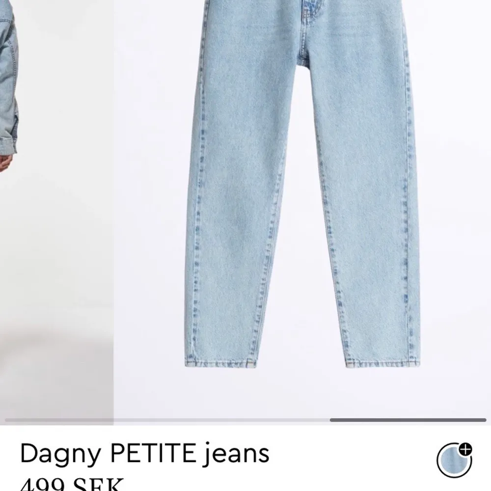 Dagny mom jeans från Gina tricot, strl 34. Helt nya och prislappen är kvar.. Jeans & Byxor.