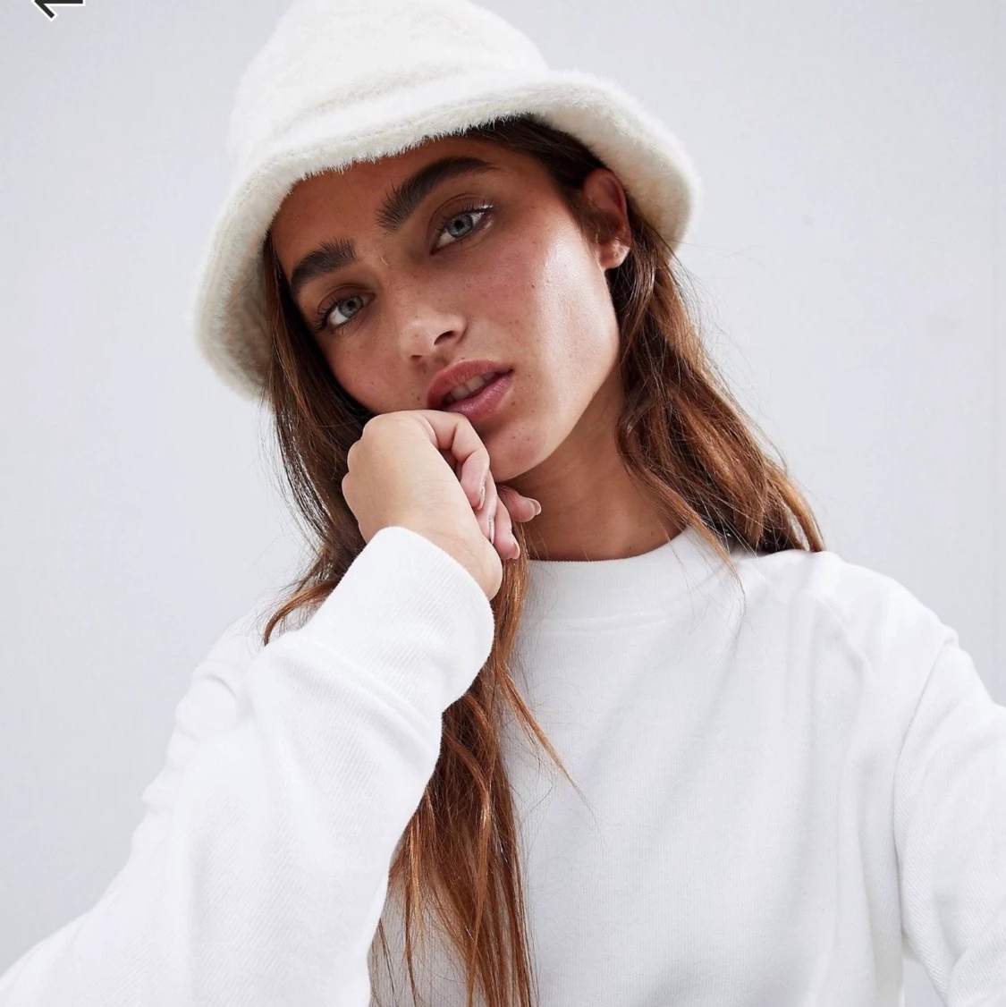 Fluffig bucket-hatt från Asos!