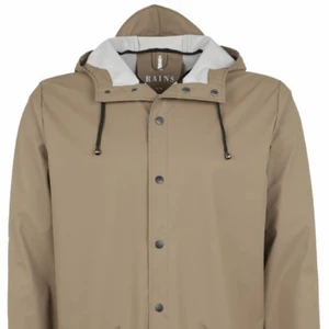  - Rains coat beige, size XS/S