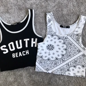  - Snygga croptops från Bikbok. Använda endast ett par gånger var! 