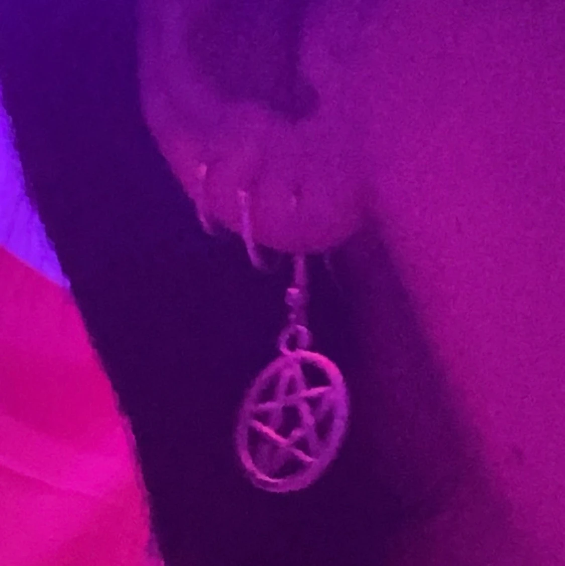 Pentagrams örhängen - 91