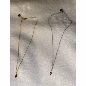 Halsband Edblad - Två halsband ifrån Edblad, ett i silver och ett i guld, säljes separat