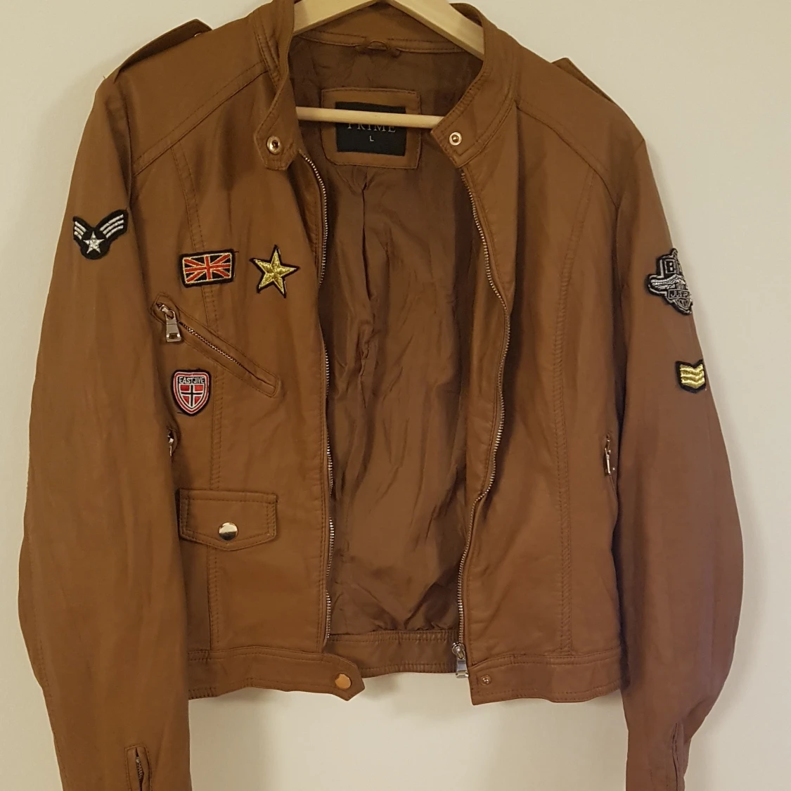 Skinnjacka stl m/l - 91