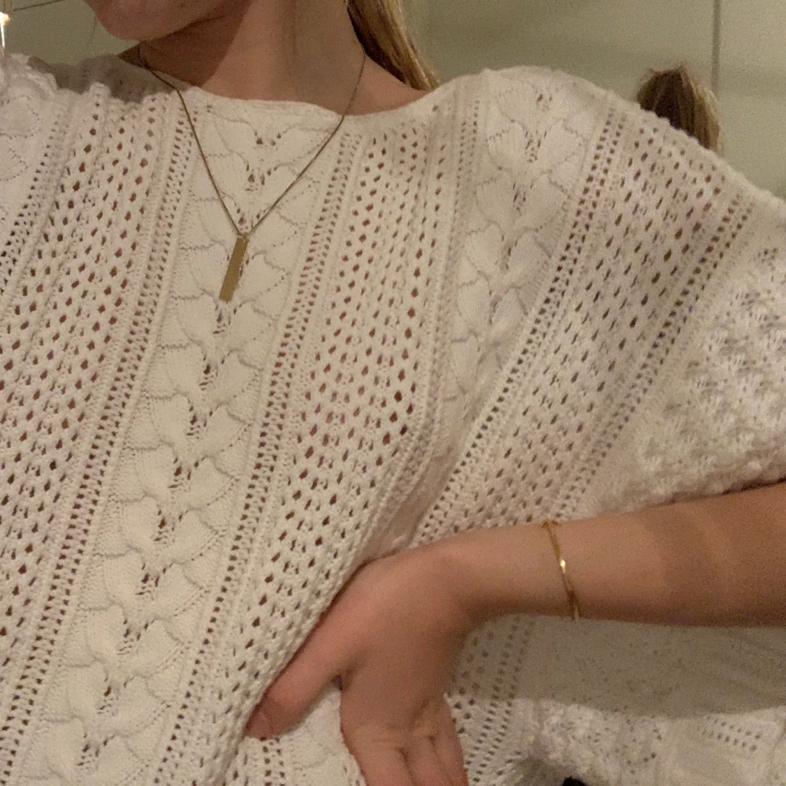 Stickad blus - 91