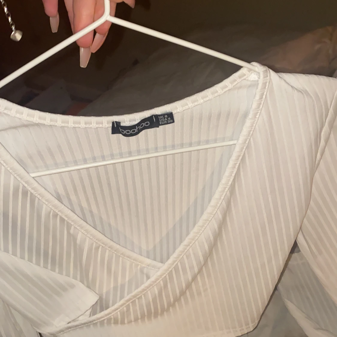 Boohoo vit tröja - 91