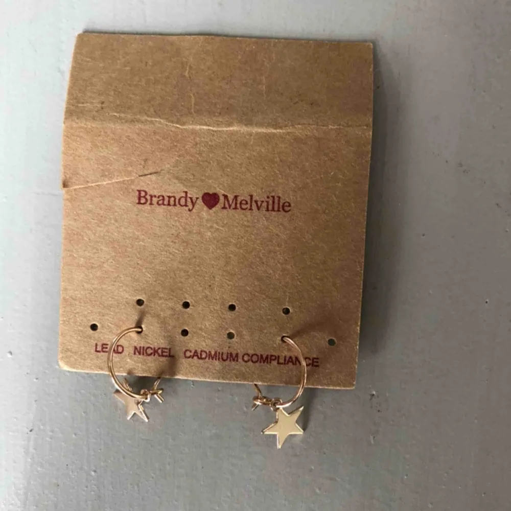 Brandy Melville örhängen köpta i london. Aldrig använda.. Accessoarer.