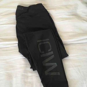  - Nypris 749!!!  Helt oanvända svarta träningstajts från ICANIWILL.  Säljer pga att det är fel strl för mig. Finns att hämta i Falun annars betalar köparen själv för frakten. 