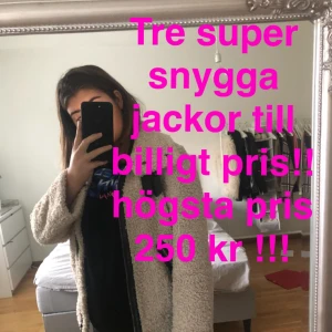  - Tre super snygga jackor.  Jacka nr1: 200 kr Jacka n2: 150 kr  Jacka nr3: 250 kr