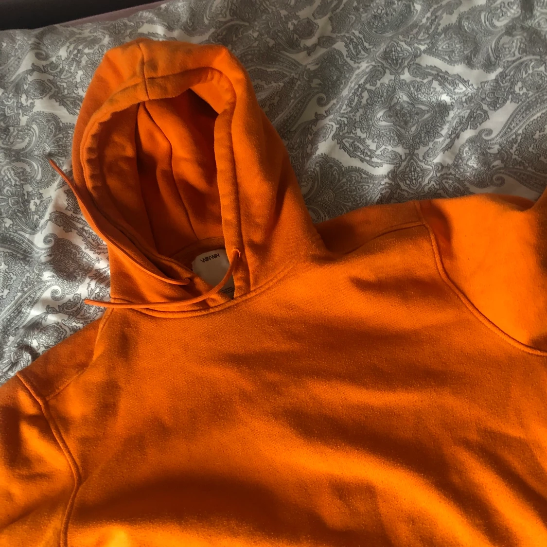 Orange hoodie 