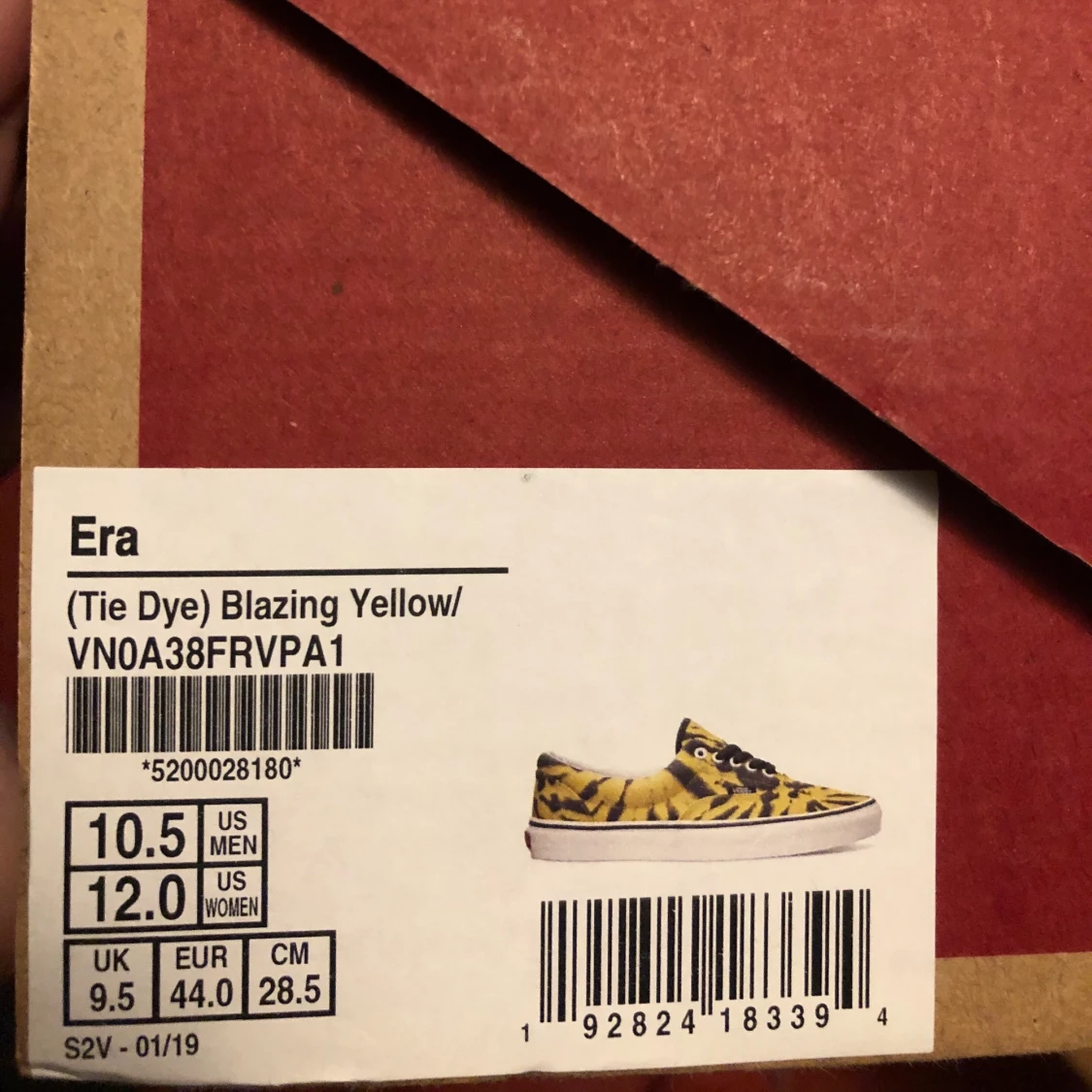 Vans , i prencip oanvända storlek 44 - 91