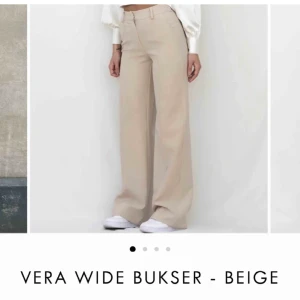 Venderby - beiga kostymbyxor  - Använda en gång. Kostar 399 DKK vilket är ca 600kr 