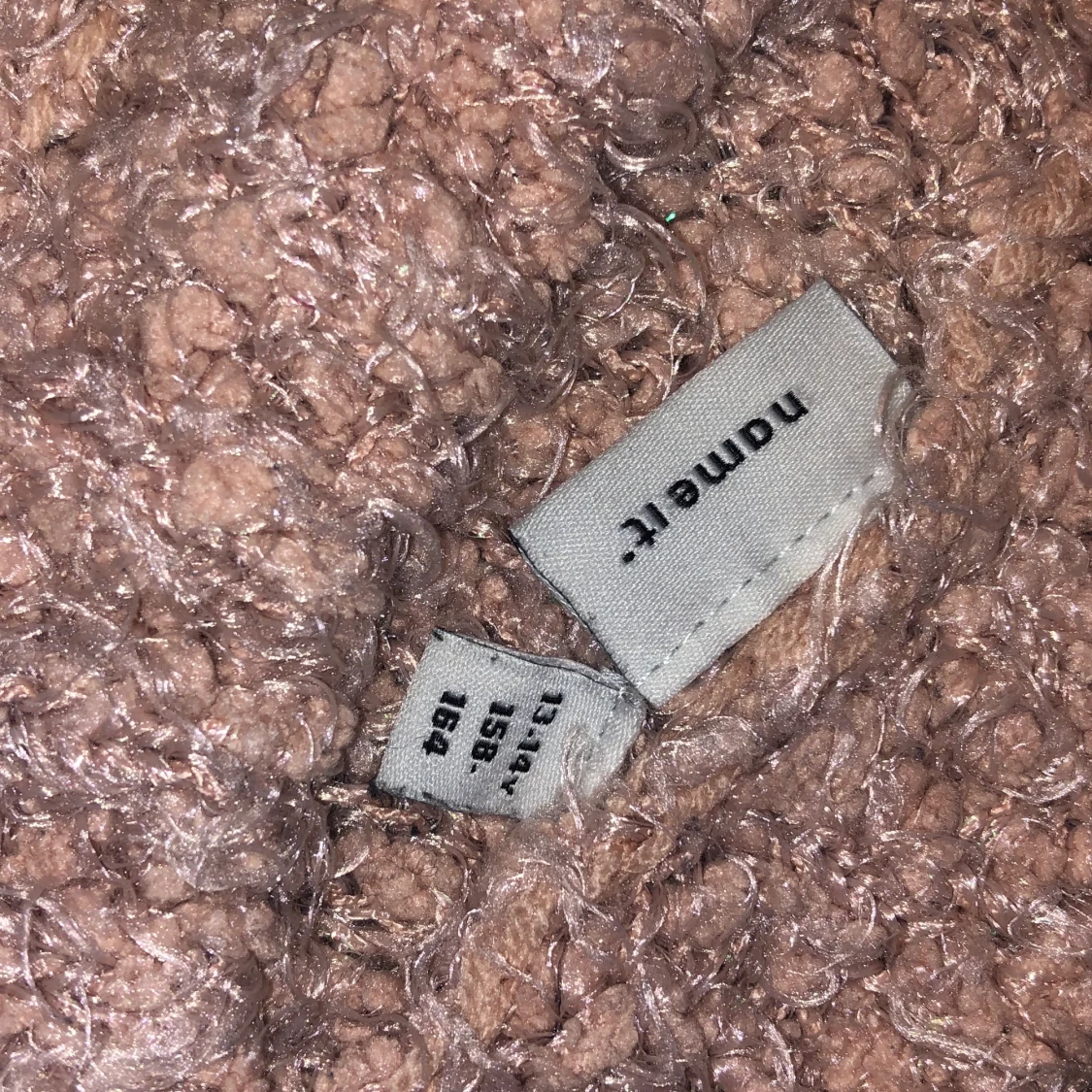 super mysig baby rosa tjocktröja - 90