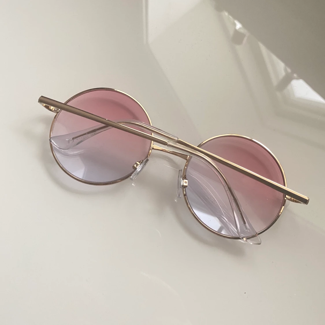 Runda hippieglasögon - 90