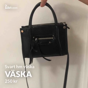  - Helt ny väska från hm! Jätte trendig och passar perfekt inför våren och sommaren! Borttagna axelband! Buda från 250! 