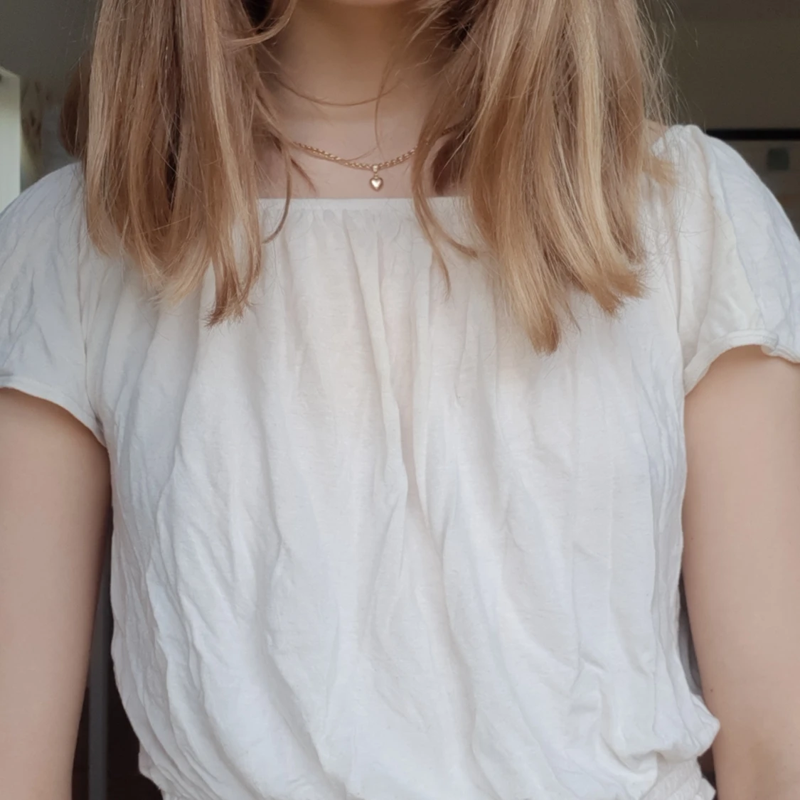 Off-shoulder topp - 90